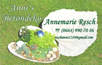 Anni's Betondeko – Annemarie Resch Logo